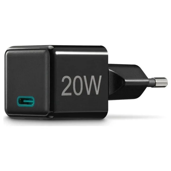 Hama supermini 20W PD/QC 1x USB-C black — image 2