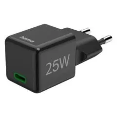 Hama supermini 25W PD/QC 1x USB-C black