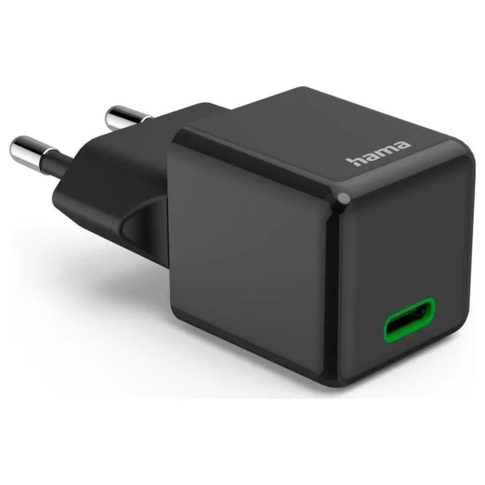 Hama supermini 25W PD/QC 1x USB-C black — image 2