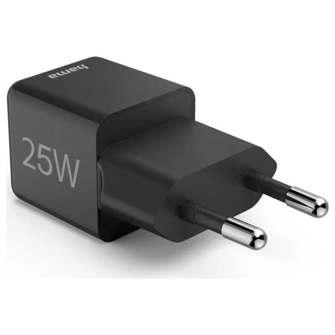 Hama supermini 25W PD/QC 1x USB-C black — image 3