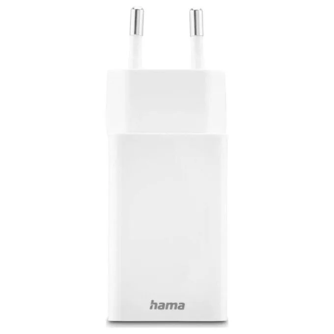 Hama mini GAN 45W PD/QC 1x USB-C, 1x USB-A white — image 4