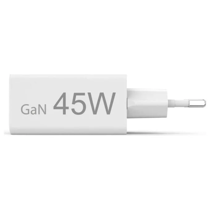 Hama mini GAN 45W PD/QC 1x USB-C, 1x USB-A white — image 6