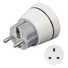 Hama travel adapter Core UK socket - EU plug