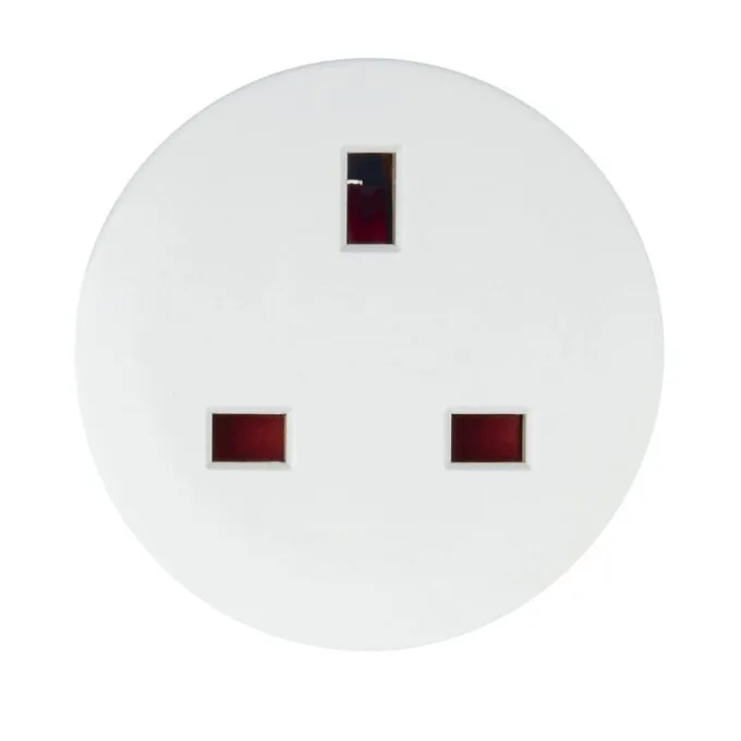 Hama travel adapter Core UK socket - EU plug — image 3
