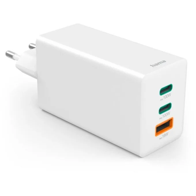 Hama 100W GAN 2xUSB-C,1xUSB-A PD — image 5