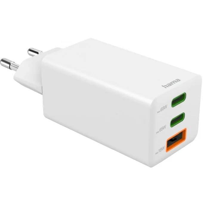 Hama 65W 2xUSB-C, 1xUSB-A PD — image 2