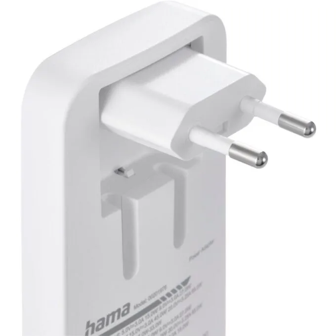 Hama 65W 2xUSB-C, 1xUSB-A PD folding — image 7