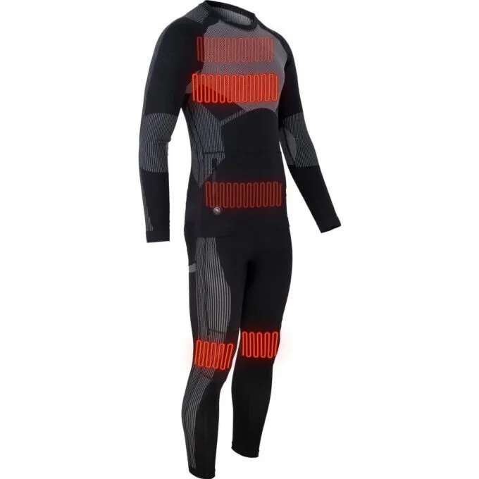 Glovie Heating set of thermoactive underwear, size XL, black — image 2