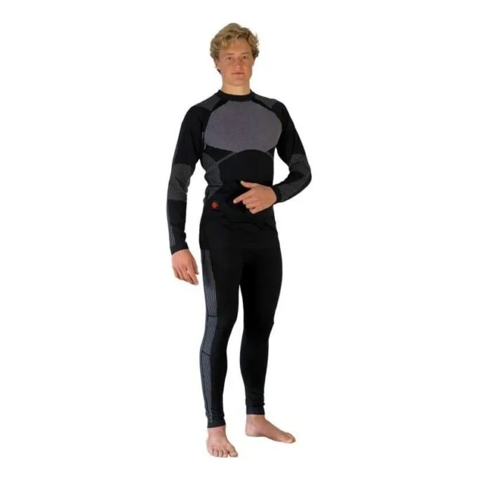 Glovie Heating set of thermoactive underwear, size XL, black — image 3