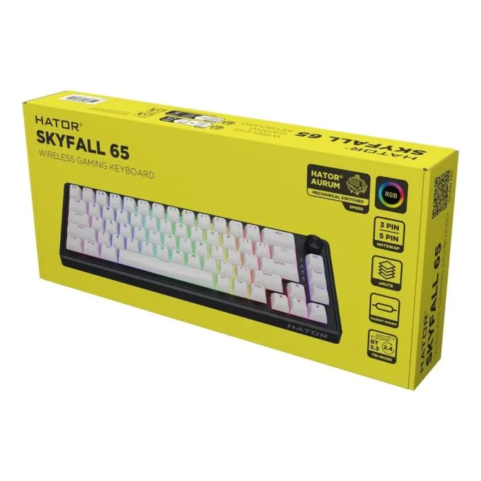 Hator Skyfall 65 Wireless White-Black — image 8