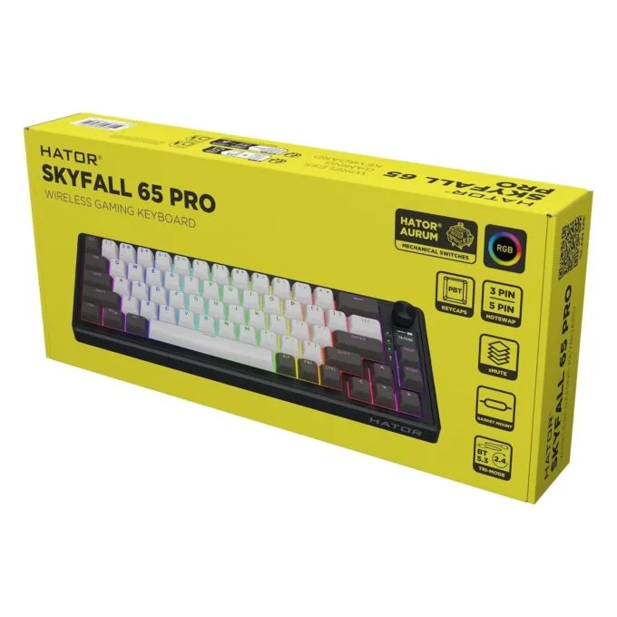 Hator Skyfall 65 PRO Wireless gray-black — image 8