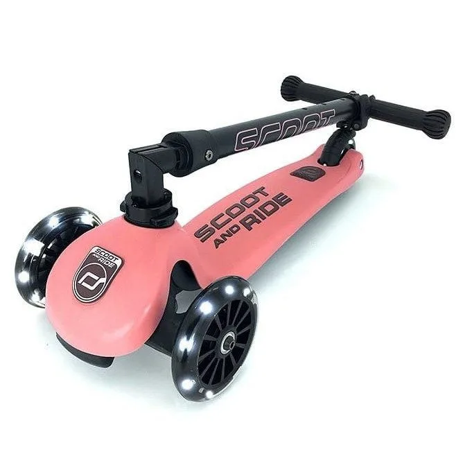 Scoot & Ride Highwaykick 3 LED Peach 96357 — image 3