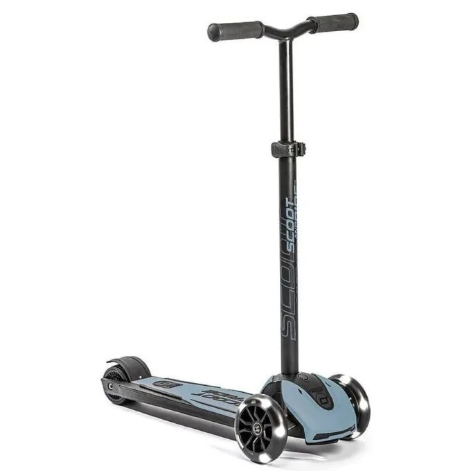 Scoot & Ride Highwaykick 5 LED Steel — image 1