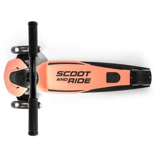 Scoot & Ride Highwaykick 5 LED Peach — image 3