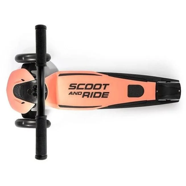 Scoot & Ride Highwaykick 5 LED Peach — image 4
