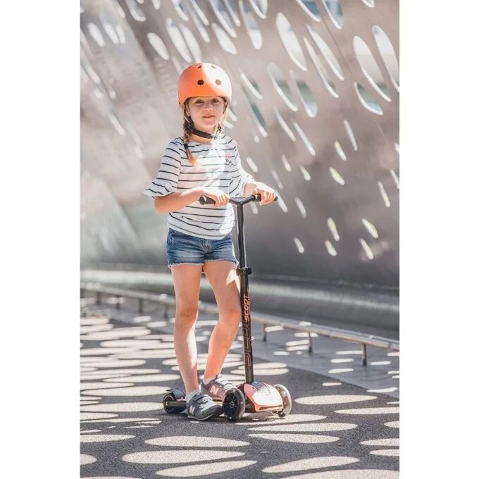 Scoot & Ride Highwaykick 5 LED Peach — image 5