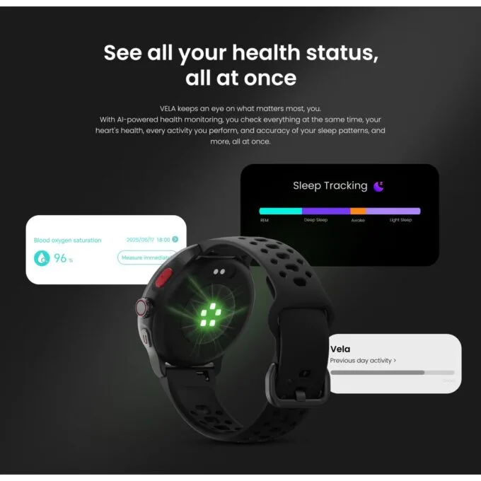 HiFuture Adventure GPS SmartWatch with AMOLED VELA Latte — image 9