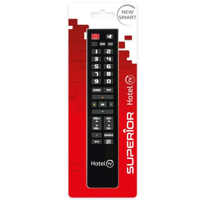 Superior HOTEL PC Programmable Universal TV Remote Control (without MENU button) — image 3