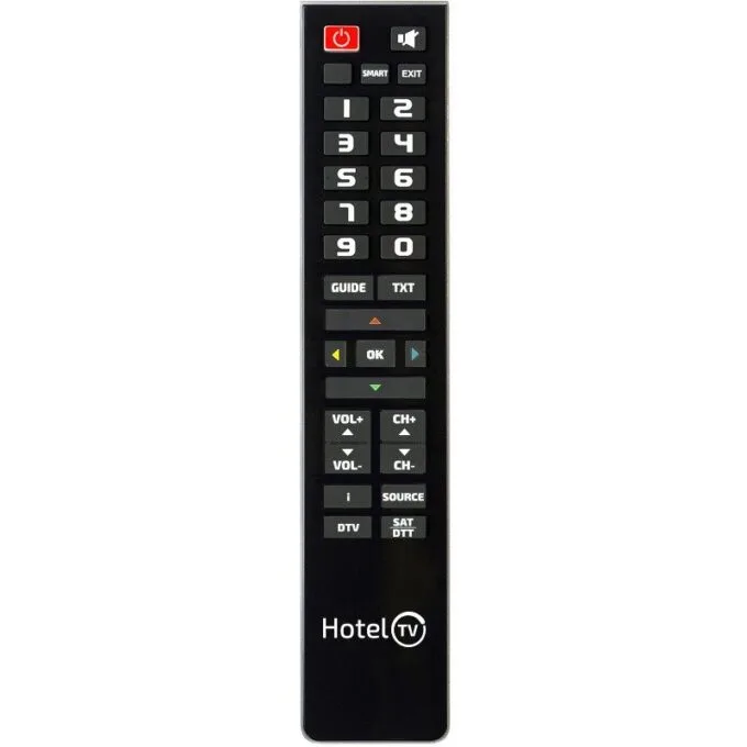 Superior HOTEL PC Programmable Universal TV Remote Control (without MENU button) — image 1