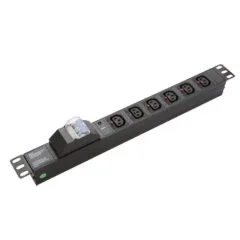 NETPRO PDU 6-Way 1U with Circuit Breaker 10A NP-CPDU6I-CB IEC