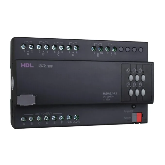 HDL Actuator 6CH 10A Ballast Dimming — image 2