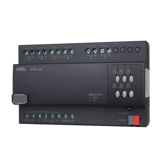 HDL Actuator 6CH 10A Ballast Dimming — image 3