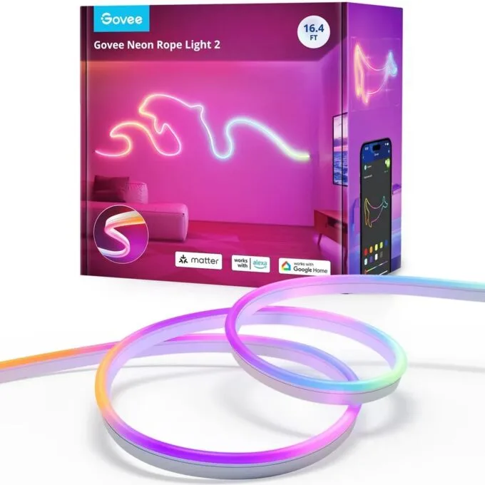Govee H61D5 Neon Lights 2 5m | LED lighting | Matter, HomeKit, Google, Alexa, SmartThings — image 1