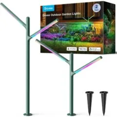 Govee RGBICW Garden Lights | Garden LED lighting | RGBWW, 1100 Lm, 2.4GHz Wi-Fi + Bluetooth, IP66