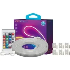 Vention Silicone Neon with IR remote control USB power supply 5V 2m