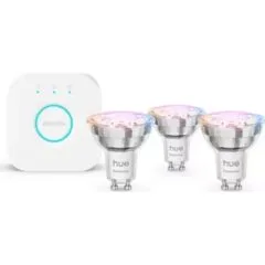 Philips Hue E WCA 345lm | GU10 3 pcs + Hue Bridge
