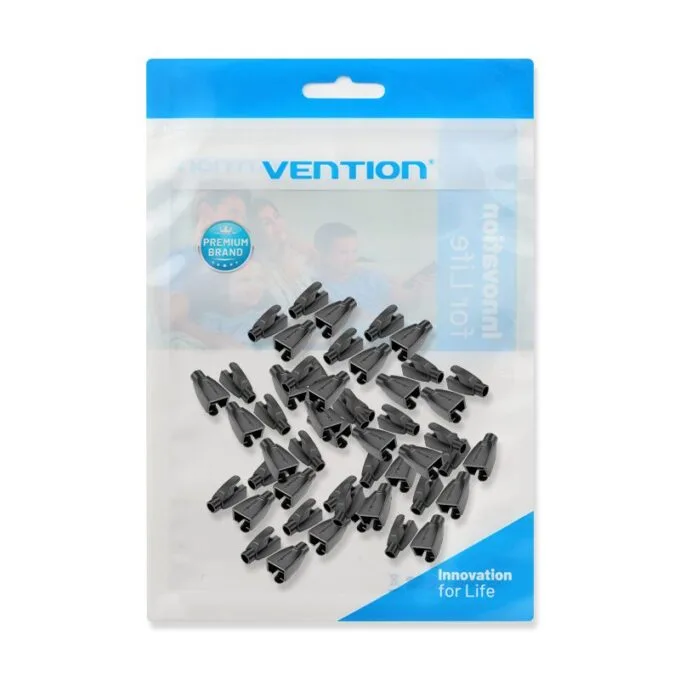 Vention NETWORK Connector Strain Relief Boots RJ45 Black 50-pack — image 6