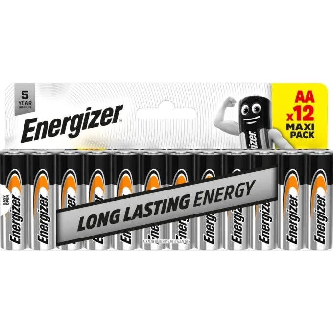 Energizer Batteries Alkaline AA (12pcs) Alkaline Everyday (Blister) — image 1