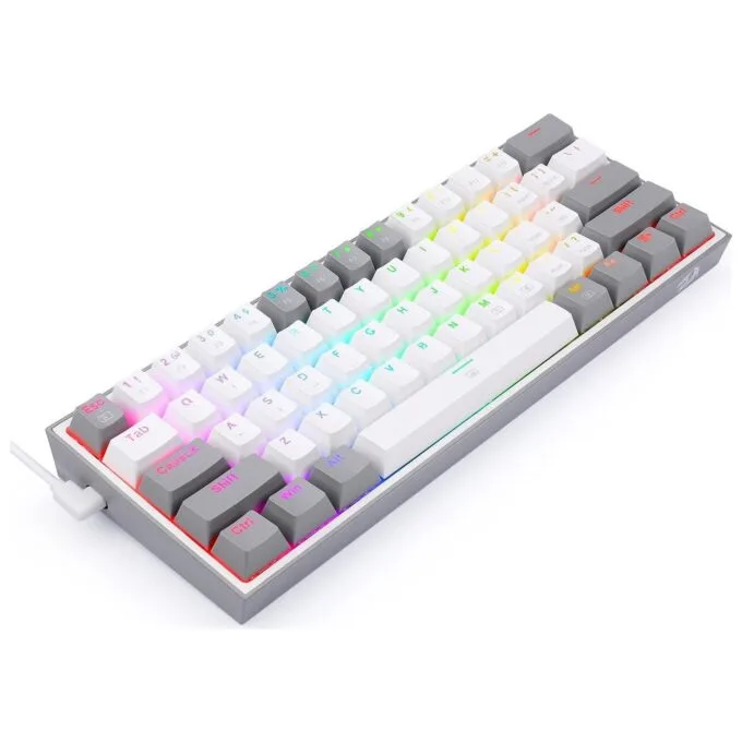 Redragon K617 Fizz RGB white/grey — image 5