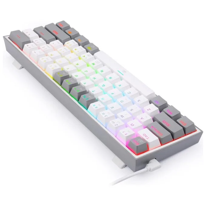Redragon K617 Fizz RGB white/grey — image 6