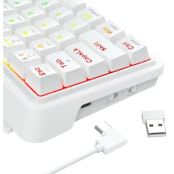 Redragon Draconic V2 K730W-RGB-PRO White — image 7