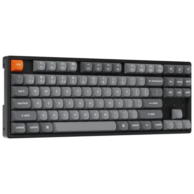 Keychron K8M-H1 80% TKL Super Red Switch RGB Hot-Swap Black — image 3