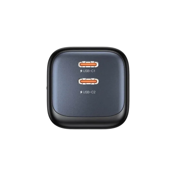 Unitek 45W, 2xUSB-C, PD 3.0, QC, black — image 2