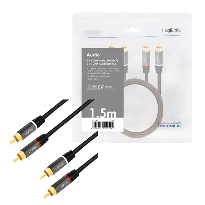 LogiLink RCA 1.5m — image 1
