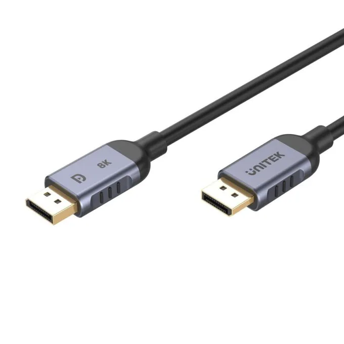 Unitek Cable DisplayPort 1.4 8k 60hz, 4k 240hz, HD 1m — image 1