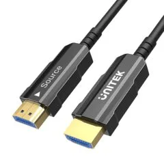 Unitek HDMI 2.0 optical cable AOC 4K 60Hz 50m black