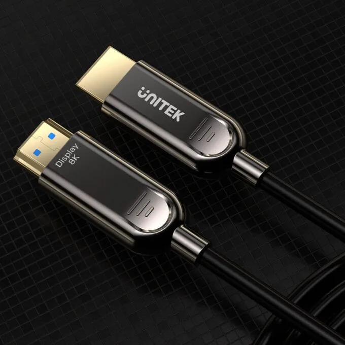 Unitek HDMI optical cable 2.1 AOC 8K 120Hz 70m — image 5