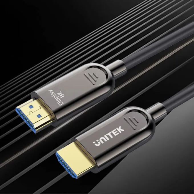 Unitek HDMI optical cable 2.1 AOC 8K 120Hz 80m — image 4