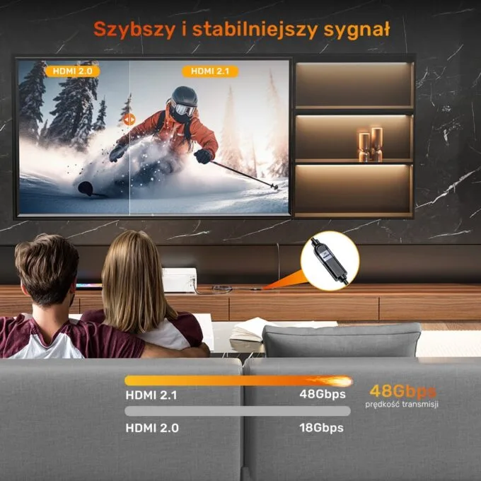 HDMI Extension Unit (M) - HDMI (F) 2.1, 8K 1m — image 11