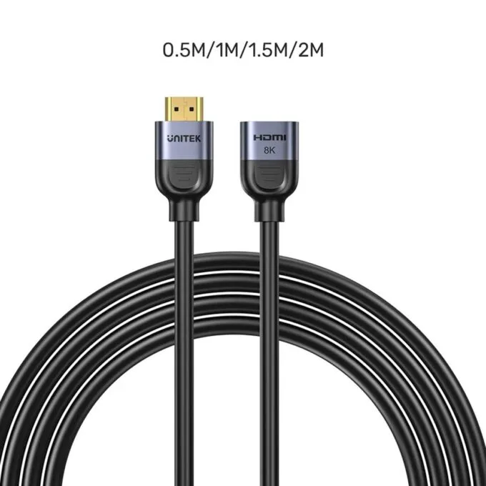 HDMI Extension Unit (M) - HDMI (F) 2.1, 8K 1m — image 2