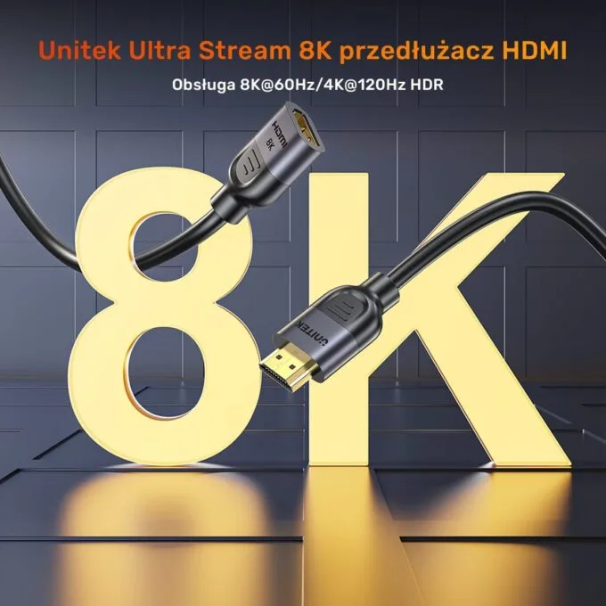 HDMI Extension Unit (M) - HDMI (F) 2.1, 8K 1m — image 7