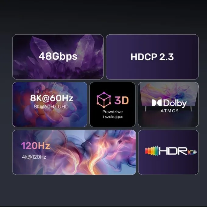 HDMI Extension Unit (M) - HDMI (F) 2.1, 8K 1m — image 8