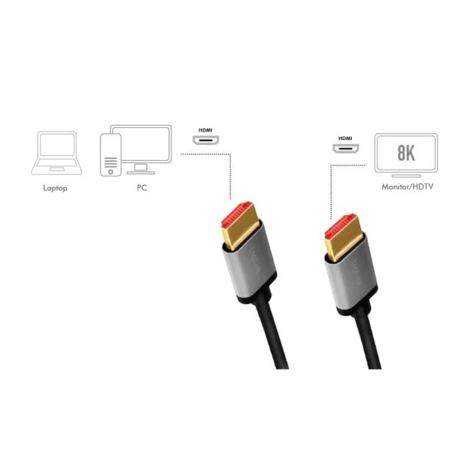 LogiLink HDMI 2.1 M/M 1.0m — image 3