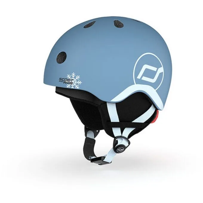 Scoot & Ride Ski Helmet XXS-S Steel — image 1