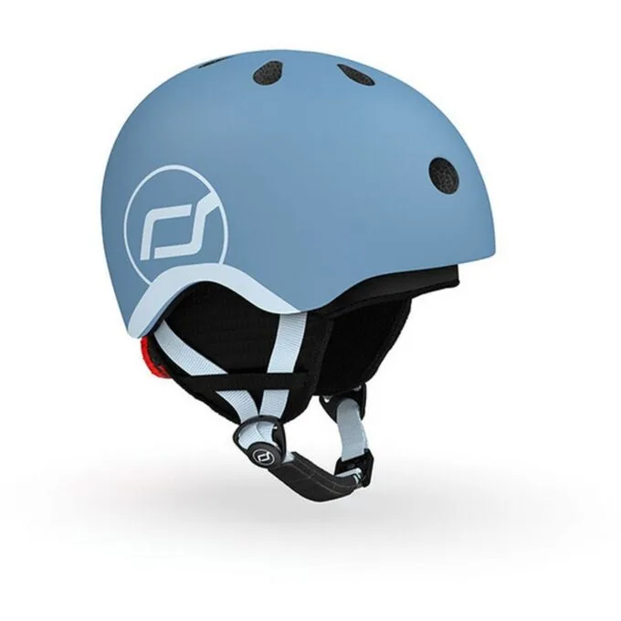 Scoot & Ride Ski Helmet XXS-S Steel — image 3