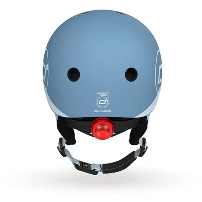 Scoot & Ride Ski Helmet XXS-S Steel — image 4
